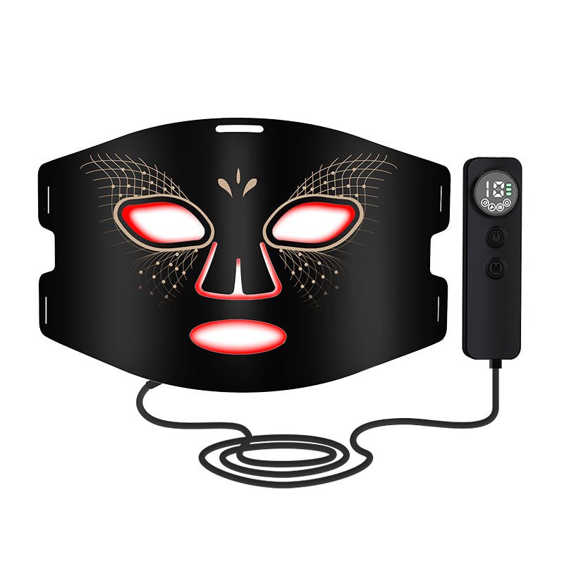 Mysa Day Spa - 7-Color LED Light Therapy Heated Facial Mask - Mysa Day Spa