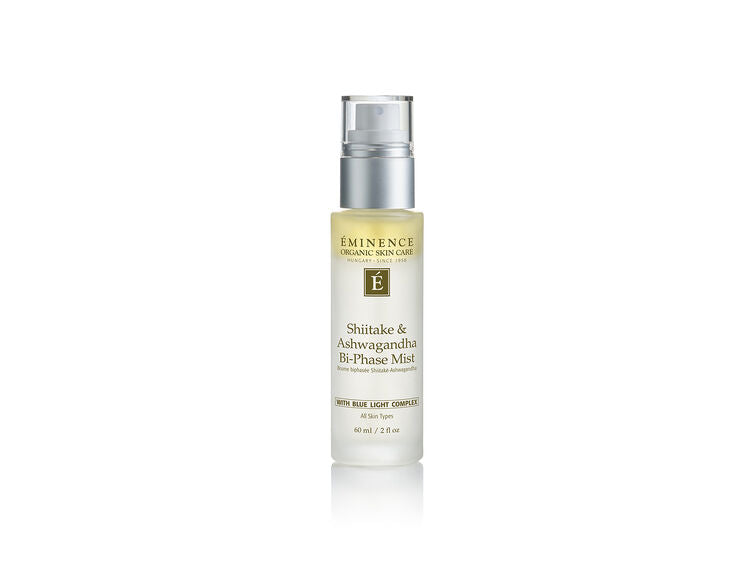 Eminence Shiitake & Ashwagandha Bi-Phase Mist - Premium Eminence Organic Skincare from Mysa Day Spa - Just $48! Shop now at Mysa Day Spa