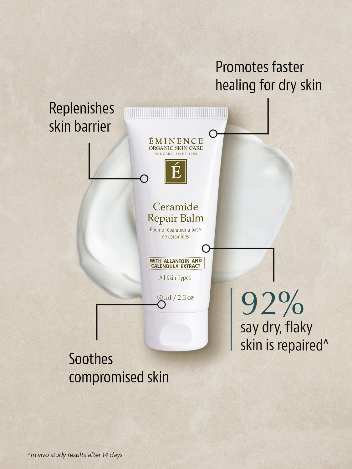 Eminence Ceramide Repair Balm - Premium Eminence Organic Skincare from Mysa Day Spa - Just $74! Shop now at Mysa Day Spa