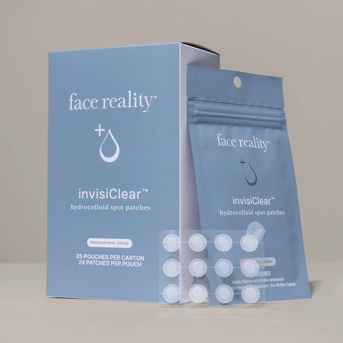 Face Reality InvisiClear™ Hydrocolloid Spot Patches - Premium Face Reality Skin Care Products from Mysa Day Spa - Just $10! Shop now at Mysa Day Spa