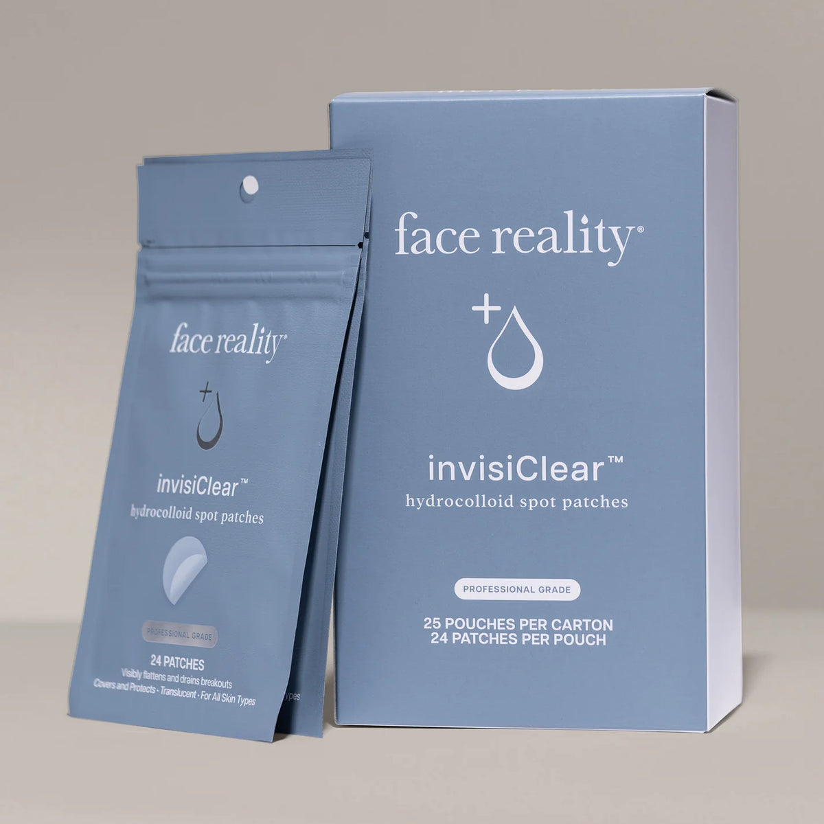 Face Reality InvisiClear™ Hydrocolloid Spot Patches - Premium Face Reality Skin Care Products from Mysa Day Spa - Just $10! Shop now at Mysa Day Spa