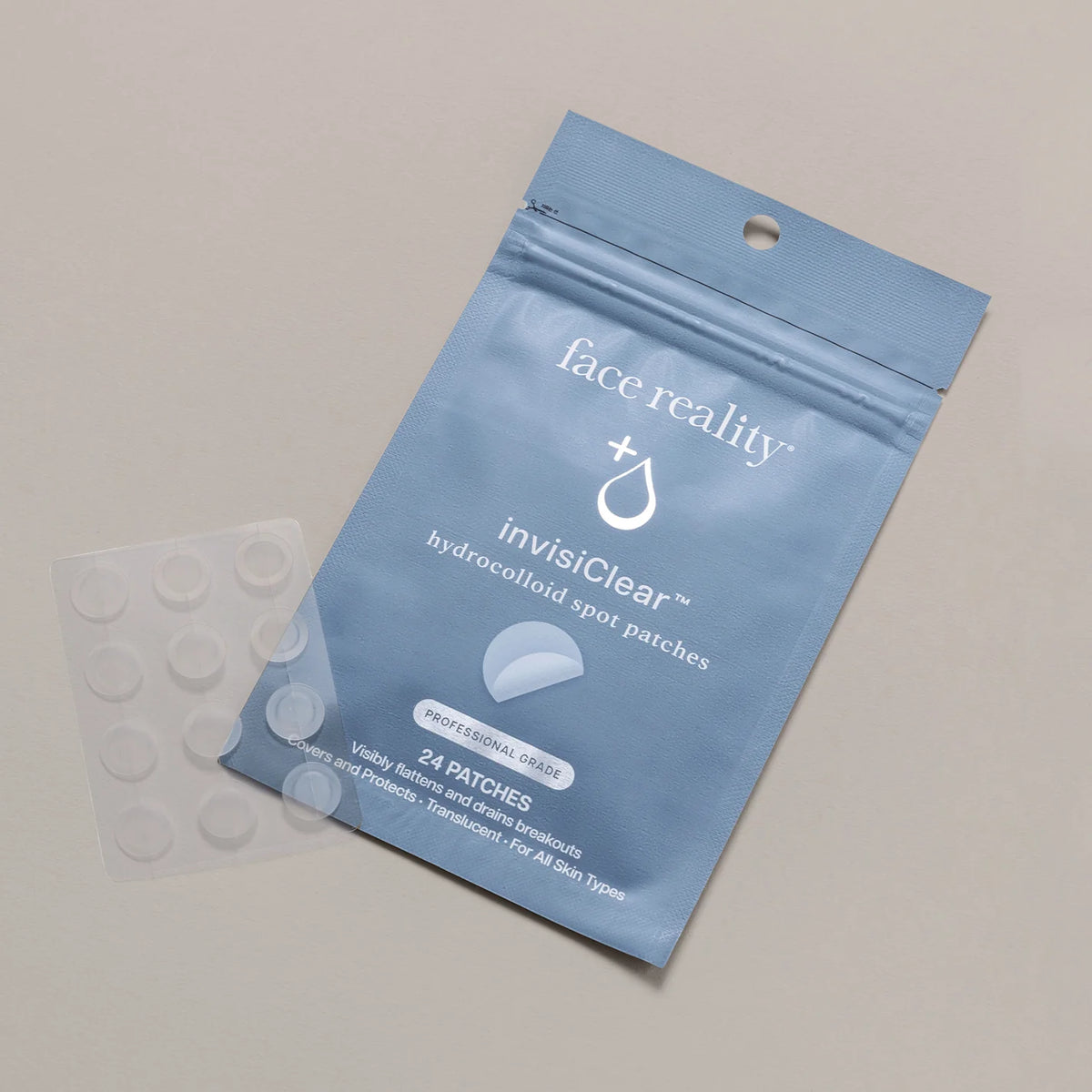 Face Reality InvisiClear™ Hydrocolloid Spot Patches - Premium Face Reality Skin Care Products from Mysa Day Spa - Just $10! Shop now at Mysa Day Spa