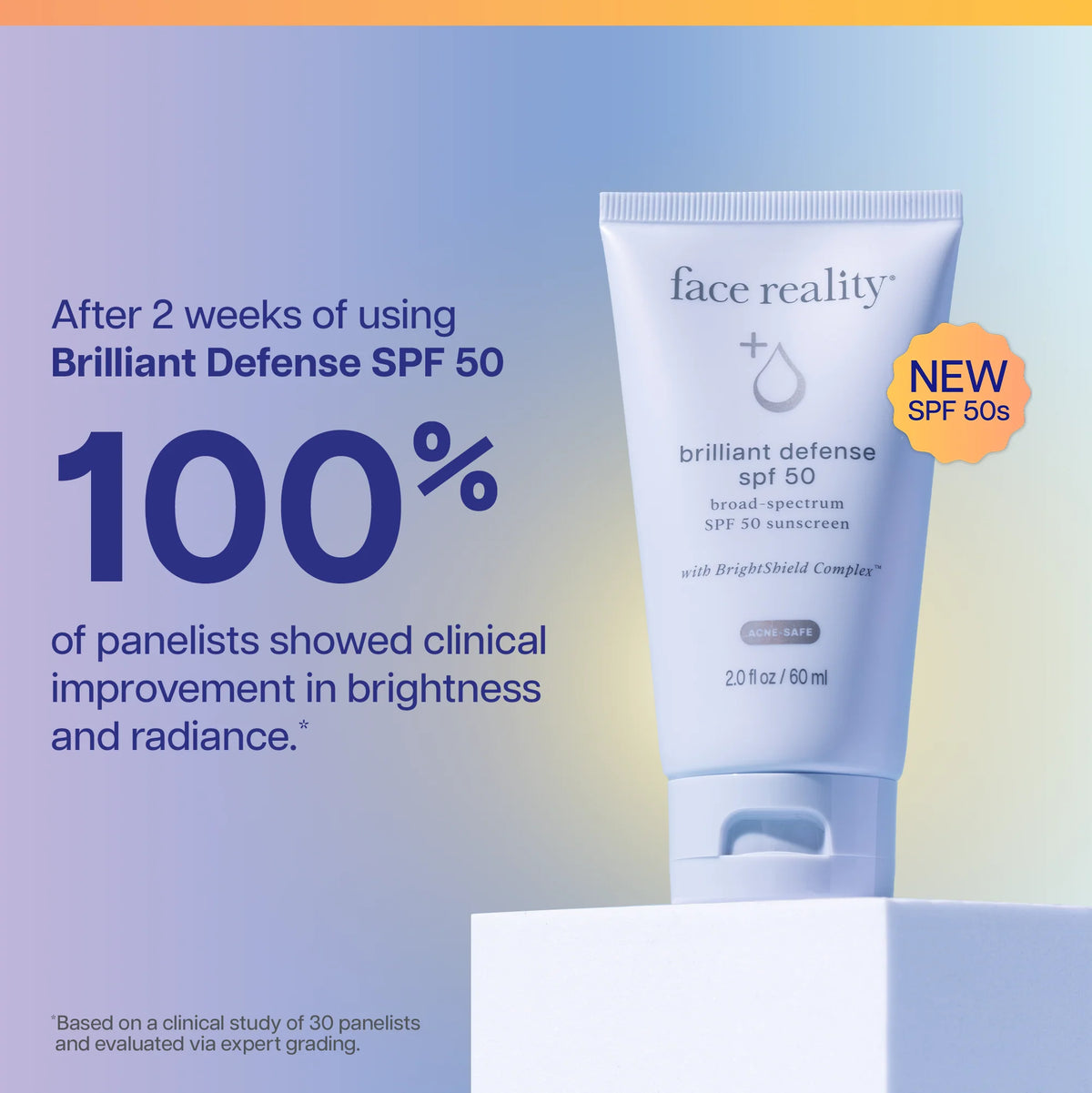 Face Reality Brilliant Defense SPF 50 - Premium Face Reality Skin Care Products from Mysa Day Spa - Just $42! Shop now at Mysa Day Spa