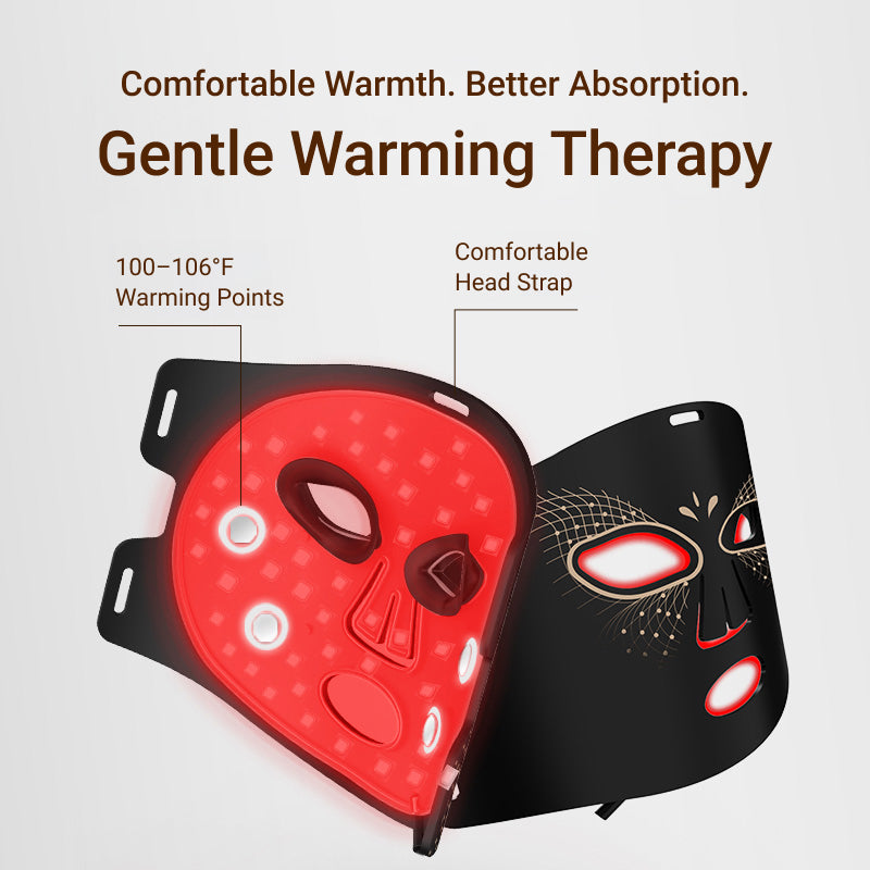 7-Color LED Light Therapy Heated Facial Mask - Premium  from Mysa Day Spa - Just $79.99! Shop now at Mysa Day Spa