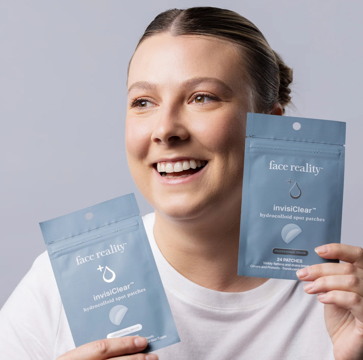 Face Reality InvisiClear™ Hydrocolloid Spot Patches - Premium Face Reality Skin Care Products from Mysa Day Spa - Just $10! Shop now at Mysa Day Spa