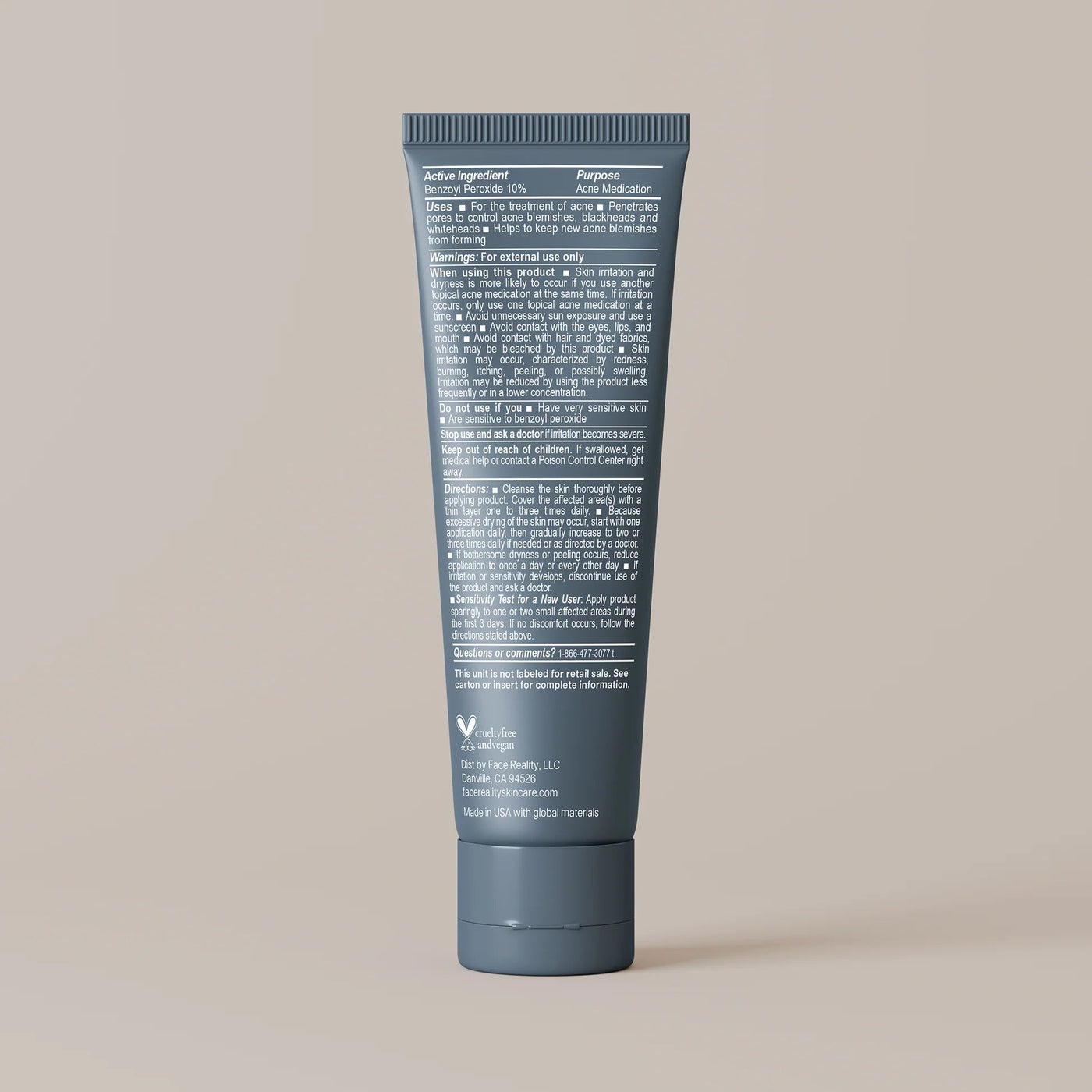 Mysa Day Spa - Face Reality 10% Acne Med - Mysa Day Spa