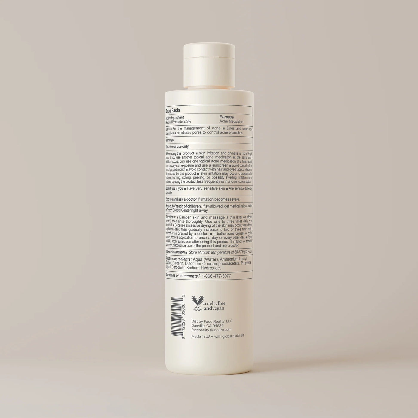 Mysa Day Spa - Face Reality Acne Face and Body Wash - Mysa Day Spa