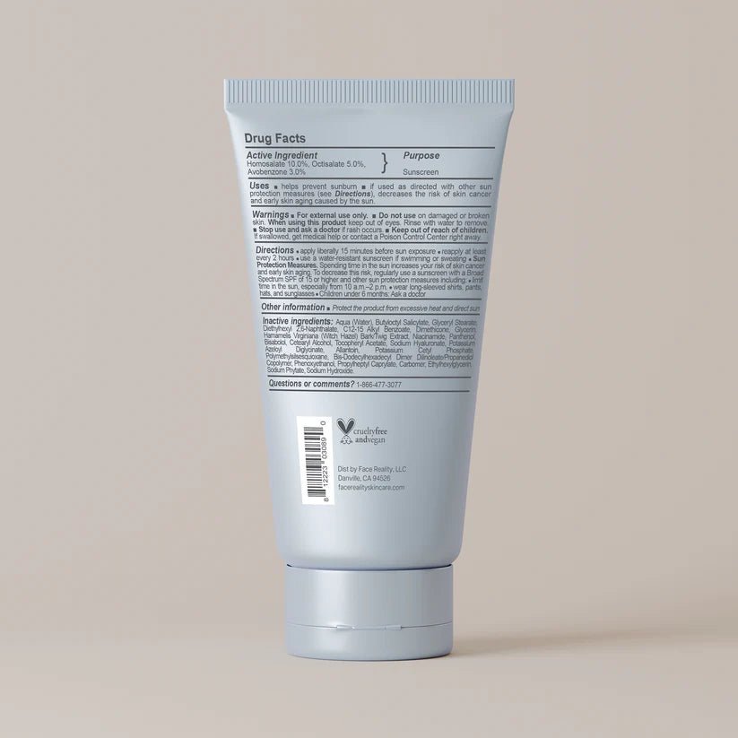 Mysa Day Spa - Face Reality Daily SPF 30 Plus - Mysa Day Spa