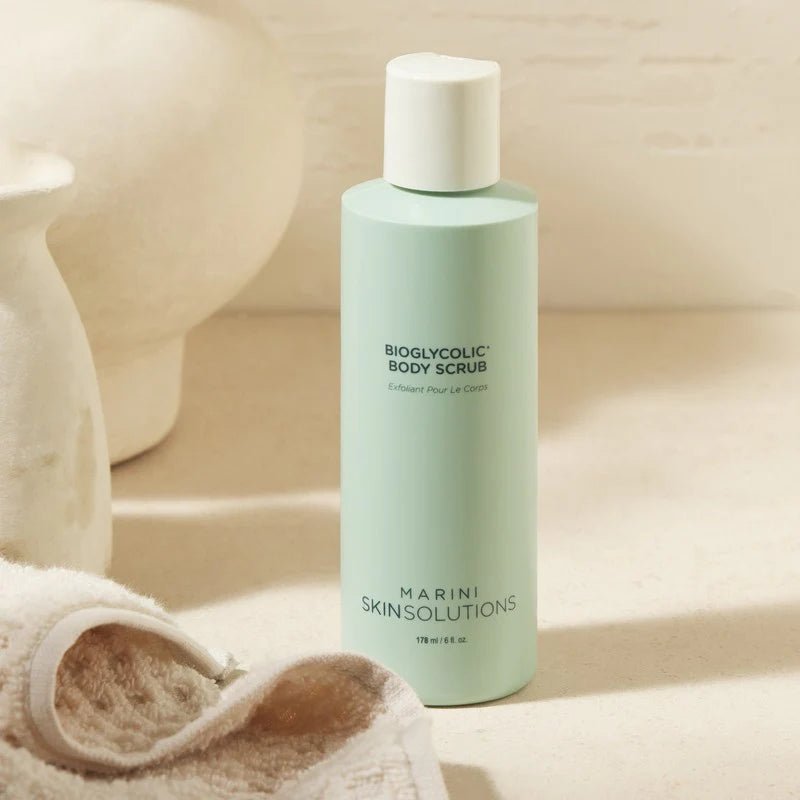 Marini Bioglycolic® Body Scrub - Premium Jan Marini Skin Research from Mysa Day Spa - Just $78! Shop now at Mysa Day Spa