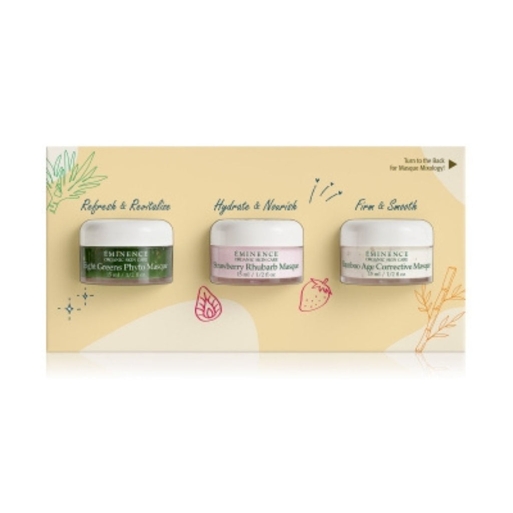 Eminence Mix & Masque Trio Gift Set - Premium Eminence Organic Skin Care from Mysa Day Spa - Just $48! Shop now at Mysa Day Spa
