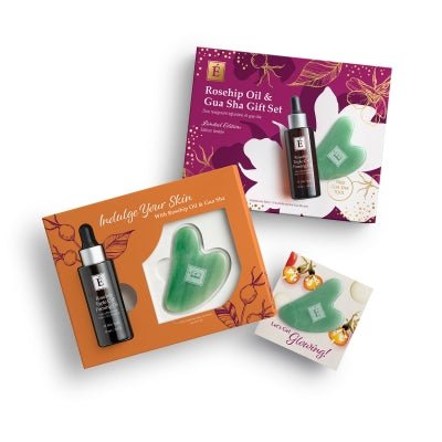 Eminence Rosehip Oil & Gua Sha Gift Set - Premium Eminence Organic Skin Care from Mysa Day Spa - Just $118! Shop now at Mysa Day Spa