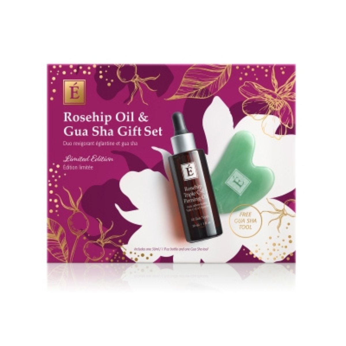 Eminence Rosehip Oil & Gua Sha Gift Set - Premium Eminence Organic Skin Care from Mysa Day Spa - Just $118! Shop now at Mysa Day Spa